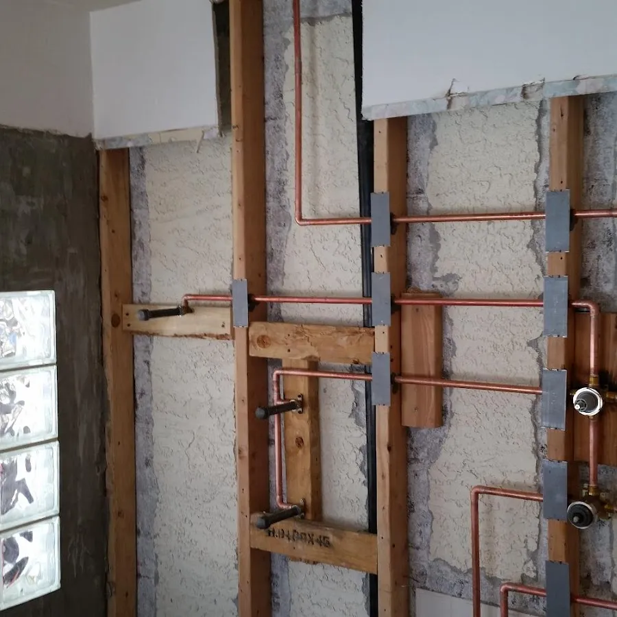 Copper pipe installation for Burst Pipe Repair in Trinity